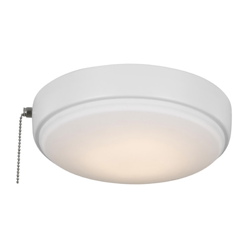 9-Inch 3CCT LED Fan Light Kit in White by Visual Comfort & Co Fans