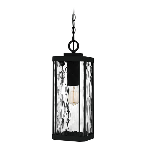 Balchier Matte Black Outdoor Hanging Light by Quoizel Lighting