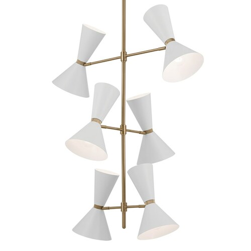 Phix Champagne Bronze Chandelier by Kichler Lighting