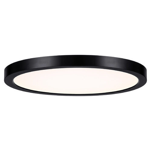 Savoy House Savoy House Lighting Black LED Flushmount Light 6-3333-12-BK