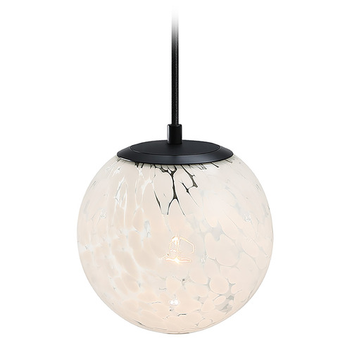 Circo 7-Inch Pendant in Matte Black by Designers Fountain Lighting