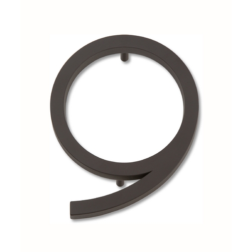 Oil Rubbed Bronze House Number 9 by Atlas Homewares