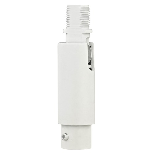 Swivel Track Accessory for Slope Ceilings - White