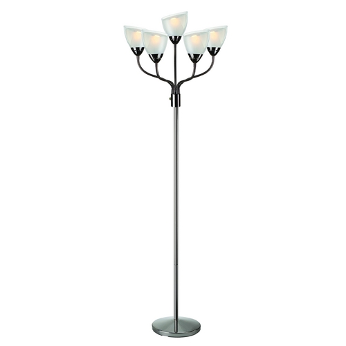 Lite Source Lighting Elitia Gun Metal Floor Lamp by Lite Source Lighting LS-82117