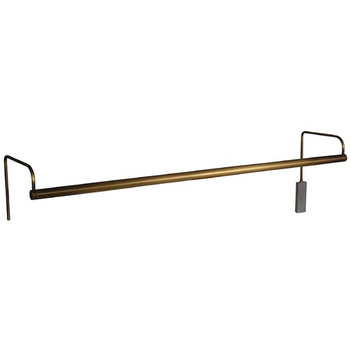 Slim-Line Antique Brass LED Picture Light by House of Troy Lighting