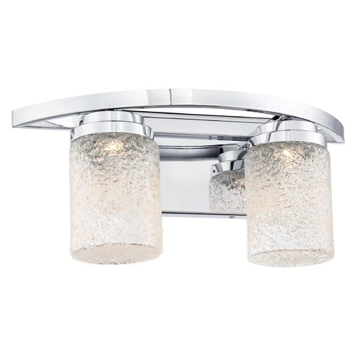 George Kovacs Lighting Brilliant Chrome LED Bathroom Light by George Kovacs P5322-077-L