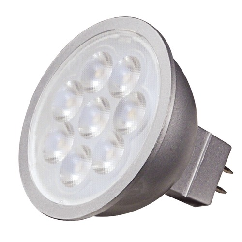 6.5W GU Base LED Bulb MR-16 40-Degree 3000K Dimmable by Satco Lighting