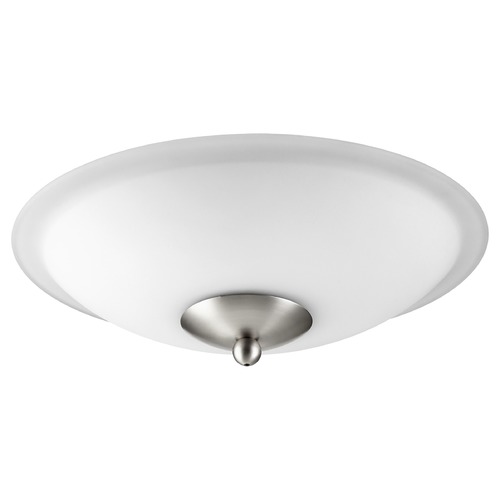 Satin Nickel Fan Light Kit by Quorum Lighting