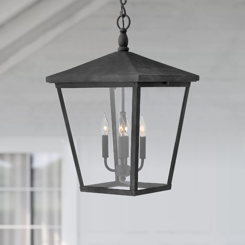Hinkley Aged Zinc LED Outdoor Hanging Light by Hinkley 1428DZ-LL