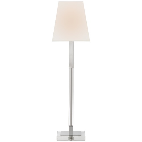 Visual Comfort Signature Collection Chapman & Myers Reagan Buffet Lamp in Nickel by Visual Comfort Signature CHA8989PNCGL