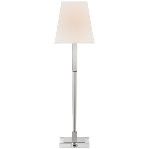 Chapman & Myers Reagan Buffet Lamp in Nickel by Visual Comfort Signature
