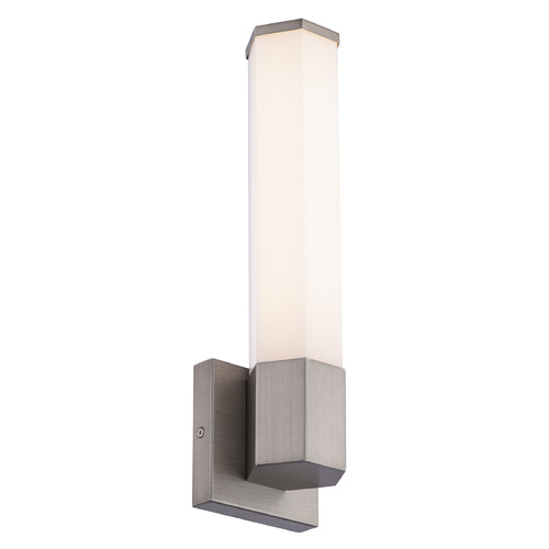 Remi 16-Inch 3CCT LED Wall Sconce in Brushed Nickel by WAC Lighting