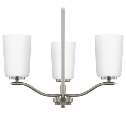 Progress Lighting Progress Lighting Adley Brushed Nickel Mini-Chandelier P400349-009