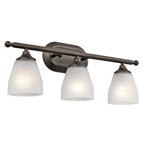 Ansonia 23-Inch Vanity Light in Olde Bronze by Kichler Lighting