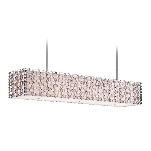 Ventura Blvd Polished Nickel Linear Light by Avenue Lighting