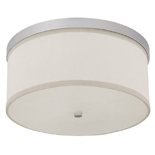 Capital Lighting Midtown 15.75-Inch Flush Mount in Matte Nickel by Capital Lighting 2015MN-480