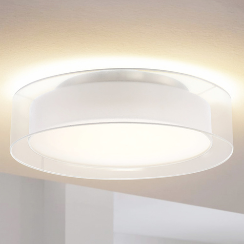 Metropolis 24-Inch LED Semi-Flush Mount in Brushed Nickel by Modern Forms