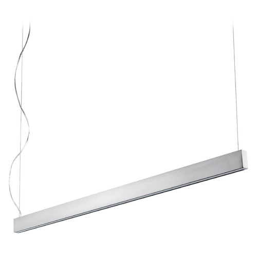 Zepp 50-Inch LED Linear Light in Satin Nickel by Oxygen Lighting