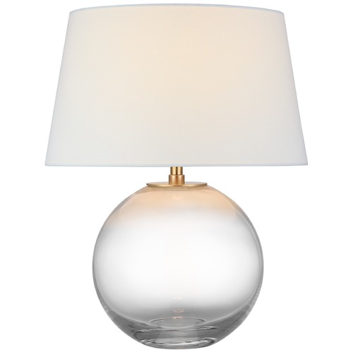 Visual Comfort Signature Collection Chapman & Myers Masie Table Lamp in Clear Glass by Visual Comfort Signature CHA8434CGL