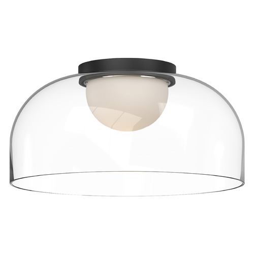 Kuzco Lighting Cedar Black LED Flush Mount by Kuzco Lighting FM52512-BK/CL