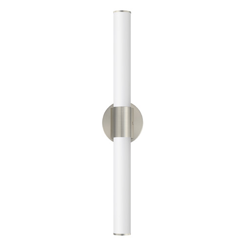 Tubo Satin Nickel LED Vertical Bathroom Light by Maxim Lighting