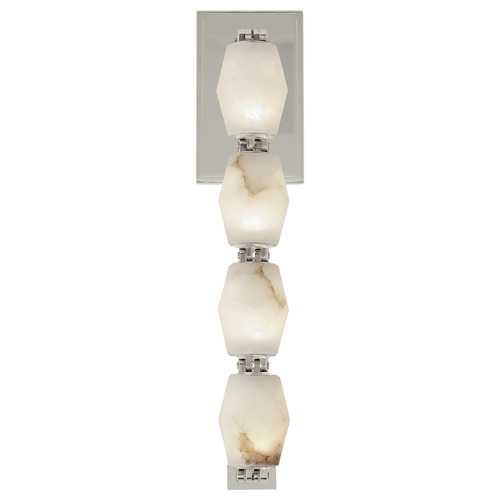 Visual Comfort Modern Collection Sean Lavin Collier Polished Nickel LED Sconce