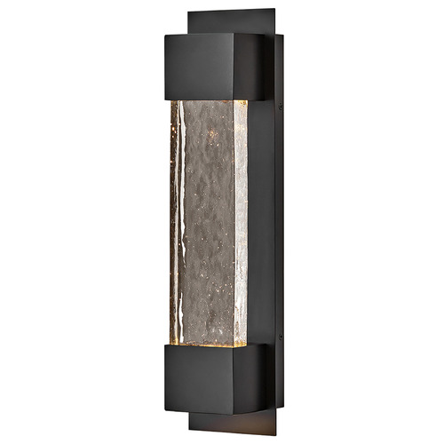 Rune Black LED Outdoor Wall Light by Hinkley Lighting