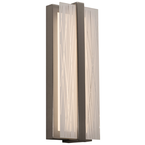 Afx Lighting Gallery Satin Nickel LED Sconce