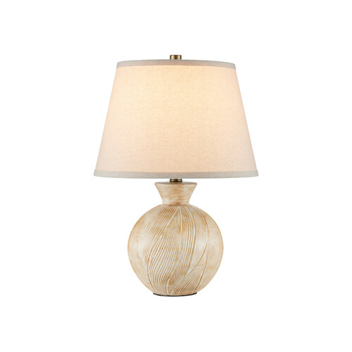 Brushmark Table Lamp in Beige by Currey & Company Lighting