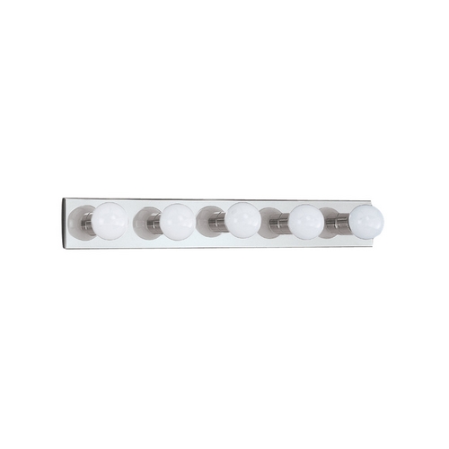 Generation Lighting Center Stage Bathroom Light in Chrome by Generation Lighting 4735-05