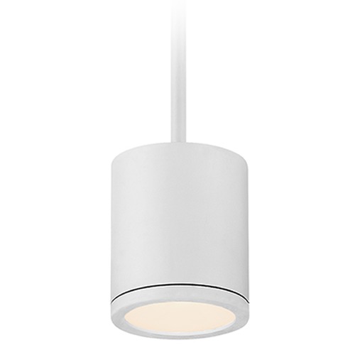 Tube White LED Outdoor Hanging Light by WAC Lighting