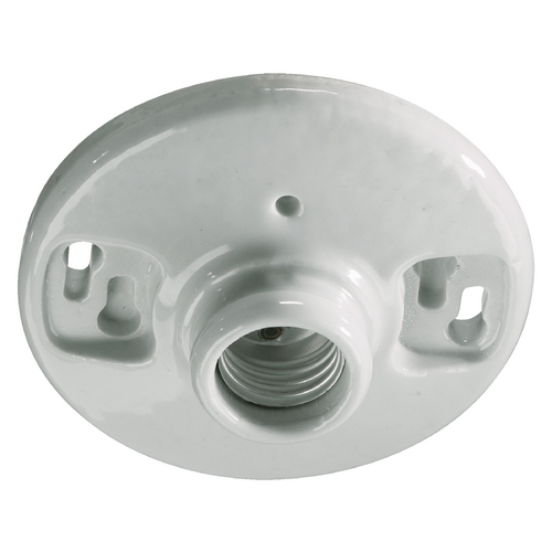 White Flush Mount by Quorum Lighting