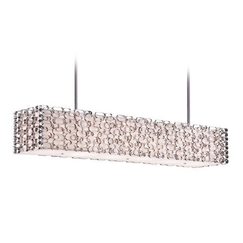 Ventura Blvd Polished Nickel Linear Light by Avenue Lighting