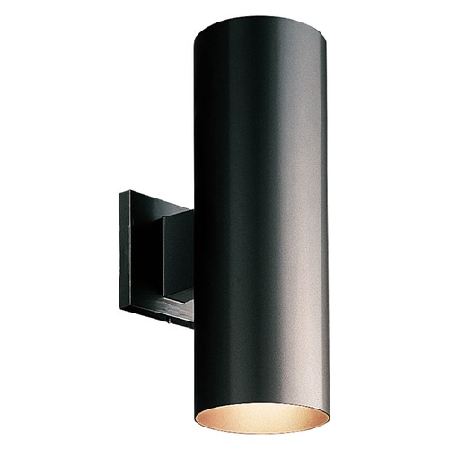 Cylinder Black LED Outdoor Wall Light by Progress Lighting