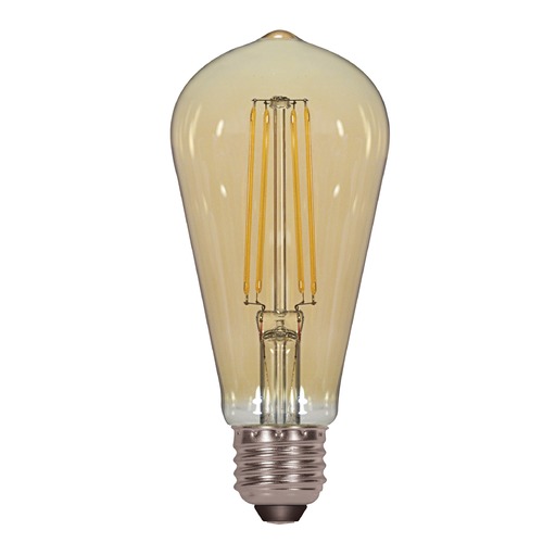 Satco Lighting LED ST19 Bulb Medium Base 360-Degree 2200K 120V Dimmable by Satco Lighting S8612