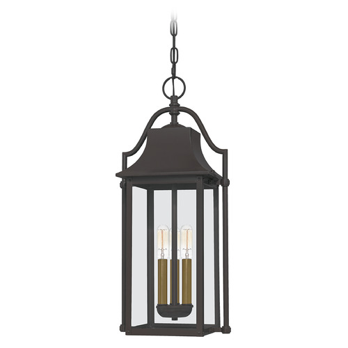 Quoizel Lighting Manning Outdoor Hanging Light in Western Bronze by Quoizel Lighting MAN1911WT