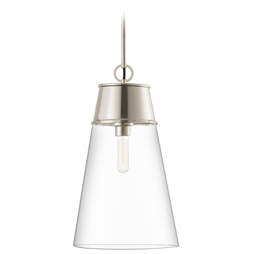 Z-Lite Wentworth Polished Nickel Pendant by Z-Lite 2300P12-PN