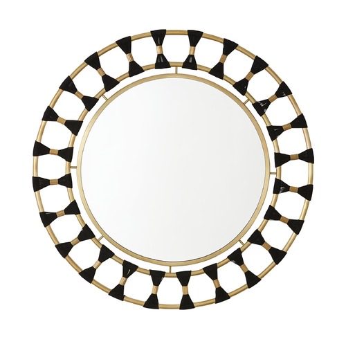 HomePlace by Capital Lighting Round 34.5-Inch Decorative Mirror 741101MM