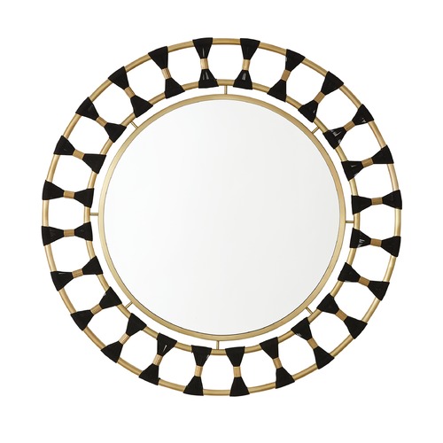 Round 34.5-Inch Decorative Mirror