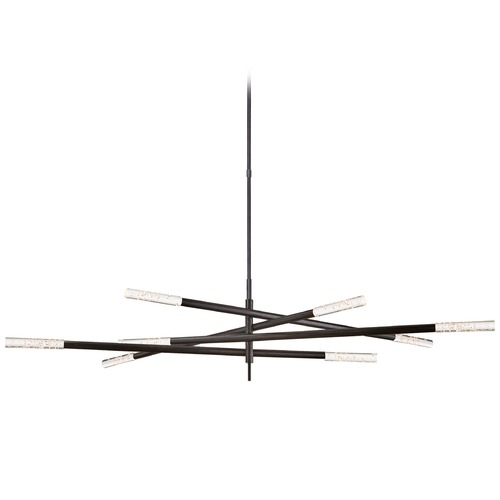 Visual Comfort Signature Collection Kelly Wearstler Rousseau Chandelier in Bronze by Visual Comfort Signature KW5589BZSG