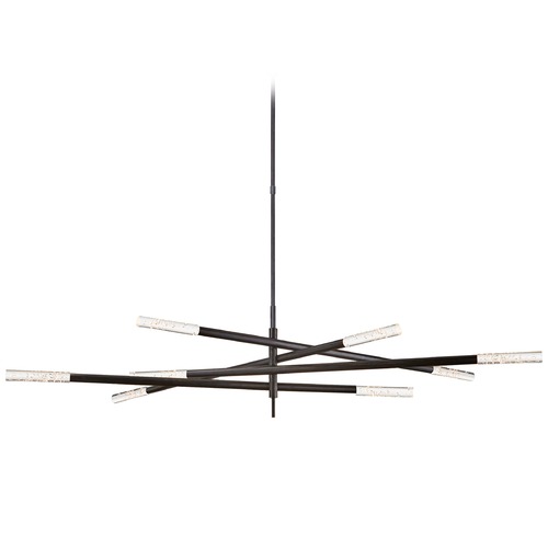 Kelly Wearstler Rousseau Chandelier in Bronze by Visual Comfort Signature