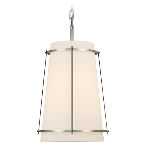 Carrier & Company Callaway Hanging Shade in Nickel by Visual Comfort Signature
