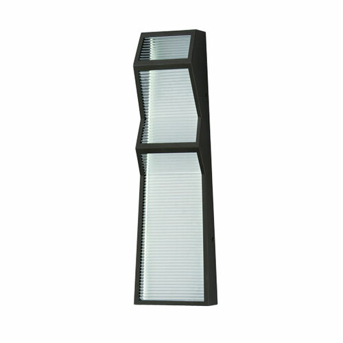 ET2 Lighting Totem 20-Inch LED Outdoor Wall Light in Black by ET2 Lighting E30124-144BK