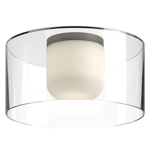 Birch Black LED Flush Mount by Kuzco Lighting