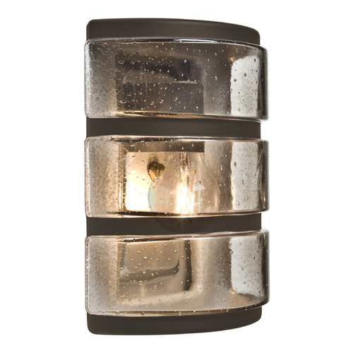 Besa Lighting Besa Lighting Costaluz Aqua Bronze LED Outdoor Wall Light AQUARBH-SM-EDIL-BR