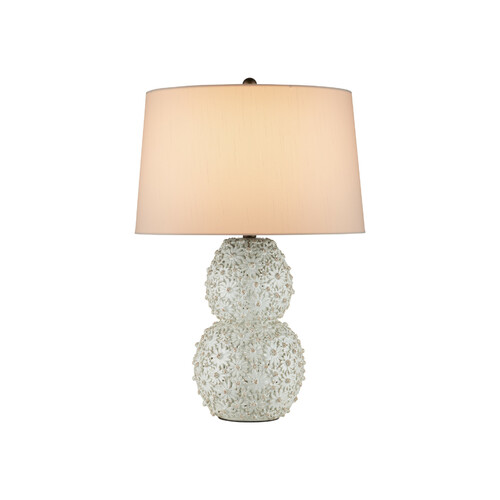 Jessamine Table Lamp in White by Currey & Company Lighting