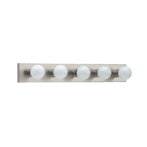 Center Stage Bath Light in Brushed Stainless by Generation Lighting