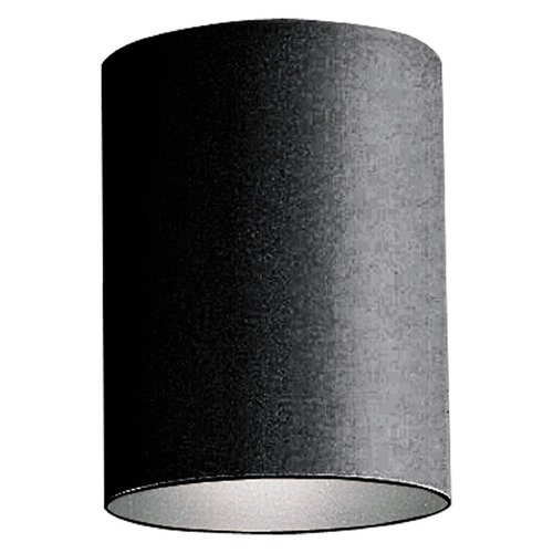 Cylinder Black LED Flush Mount by Progress Lighting