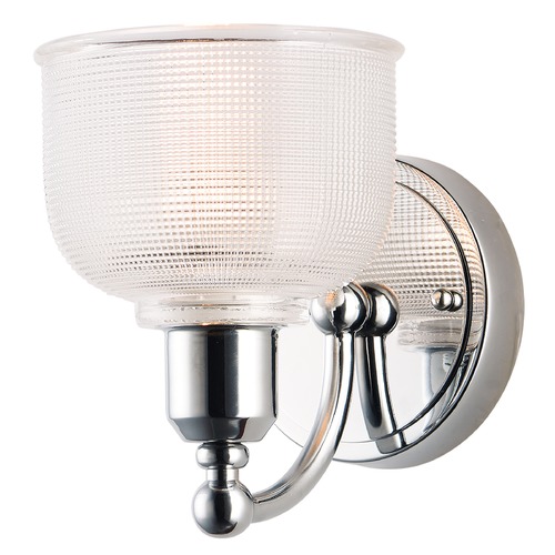 Hollow Polished Chrome Sconce by Maxim Lighting