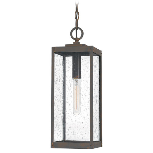 Quoizel Lighting Westover Outdoor Hanging Light in Industrial Bronze by Quoizel Lighting WVR1907IZ